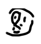 数字の顔（個別スタンプ：7）