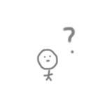つまんねえ人間（個別スタンプ：8）