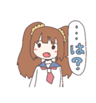 ツインテちゃん（八重歯）（個別スタンプ：2）