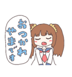 ツインテちゃん（八重歯）（個別スタンプ：5）