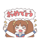 ツインテちゃん（八重歯）（個別スタンプ：8）