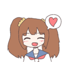 ツインテちゃん（八重歯）（個別スタンプ：10）