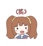 ツインテちゃん（八重歯）（個別スタンプ：15）
