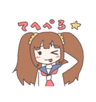 ツインテちゃん（八重歯）（個別スタンプ：20）