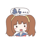 ツインテちゃん（八重歯）（個別スタンプ：22）