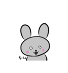うさぎだよ。(日常)（個別スタンプ：11）