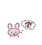 うさぎだよ。(日常)（個別スタンプ：16）