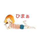 色鉛筆のほんわかスタンプ（個別スタンプ：2）