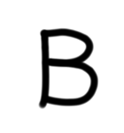 LINEを大きな文字で（個別スタンプ：2）