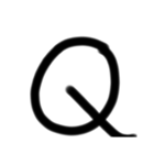 LINEを大きな文字で（個別スタンプ：17）