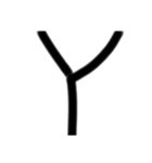 LINEを大きな文字で（個別スタンプ：25）