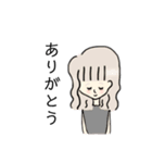 はっぴーゆるっとがーる（個別スタンプ：5）