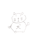 なんとも言えない動物顔スタンプ（個別スタンプ：8）