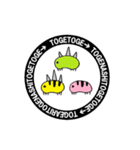 トゲトゲブラザーズ（個別スタンプ：8）