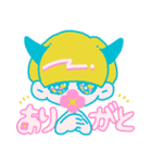 コポくんとねこのポニミコ（個別スタンプ：4）