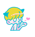 コポくんとねこのポニミコ（個別スタンプ：6）