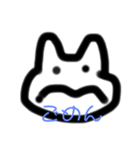 ぜつめつきぐしゅ  です（個別スタンプ：7）