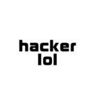 PVP煽りスタンプ(黒文字＆色付き)（個別スタンプ：10）