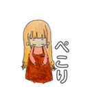 可愛い女の子の日常。（個別スタンプ：5）