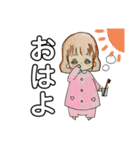 可愛い女の子の日常。（個別スタンプ：7）