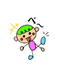カラフルなコたち（個別スタンプ：9）