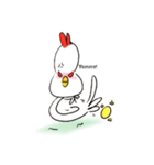 いつも怒っている鶏（個別スタンプ：6）