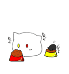 白と黒のぬこ（個別スタンプ：12）