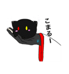 白と黒のぬこ（個別スタンプ：24）