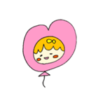 こめこちゃんの、まあるい毎日(おめでとう)（個別スタンプ：9）