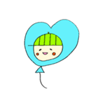 こめこちゃんの、まあるい毎日(おめでとう)（個別スタンプ：10）