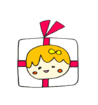 こめこちゃんの、まあるい毎日(おめでとう)（個別スタンプ：12）