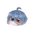 表情豊かなririnaちゃん（個別スタンプ：21）