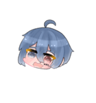表情豊かなririnaちゃん（個別スタンプ：24）