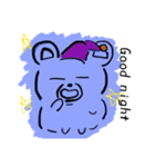手描きクマ（個別スタンプ：8）