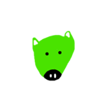 ヘンな動物（個別スタンプ：4）