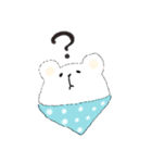 しろくまブランさんとシマエナガのピッコロ（個別スタンプ：6）