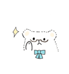 しろくまブランさんとシマエナガのピッコロ（個別スタンプ：9）
