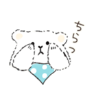 しろくまブランさんとシマエナガのピッコロ（個別スタンプ：11）