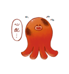 少し焦げたタコさんウインナー（個別スタンプ：14）