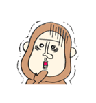 麗しきゴリクイ【ゴリラとアリクイの日常】（個別スタンプ：32）