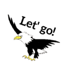 White head eagleワシゃワシゃ（個別スタンプ：7）