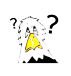 White head eagleワシゃワシゃ（個別スタンプ：18）