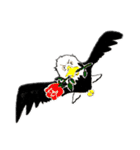 White head eagleワシゃワシゃ（個別スタンプ：24）