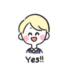 海外キッズ【日常会話】（個別スタンプ：13）