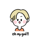 海外キッズ【日常会話】（個別スタンプ：16）