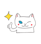 たまごの手描きネコ（個別スタンプ：10）