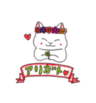 たまごの手描きネコ（個別スタンプ：11）