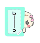 たむべびちゃん女の子メッセージスタンプ（個別スタンプ：17）