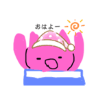 くちあけネコ（個別スタンプ：3）