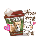 コーギーカーディガンコーギーミックス犬（個別スタンプ：22）